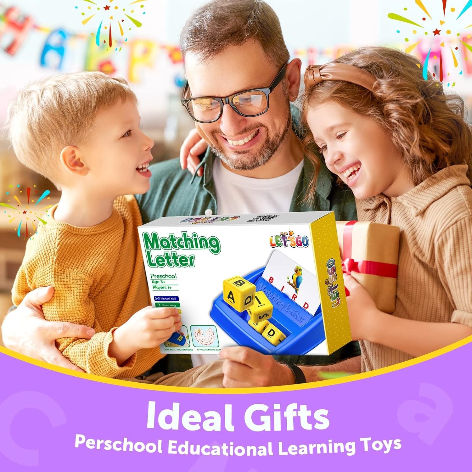 Kids Educational Matching Letter Game