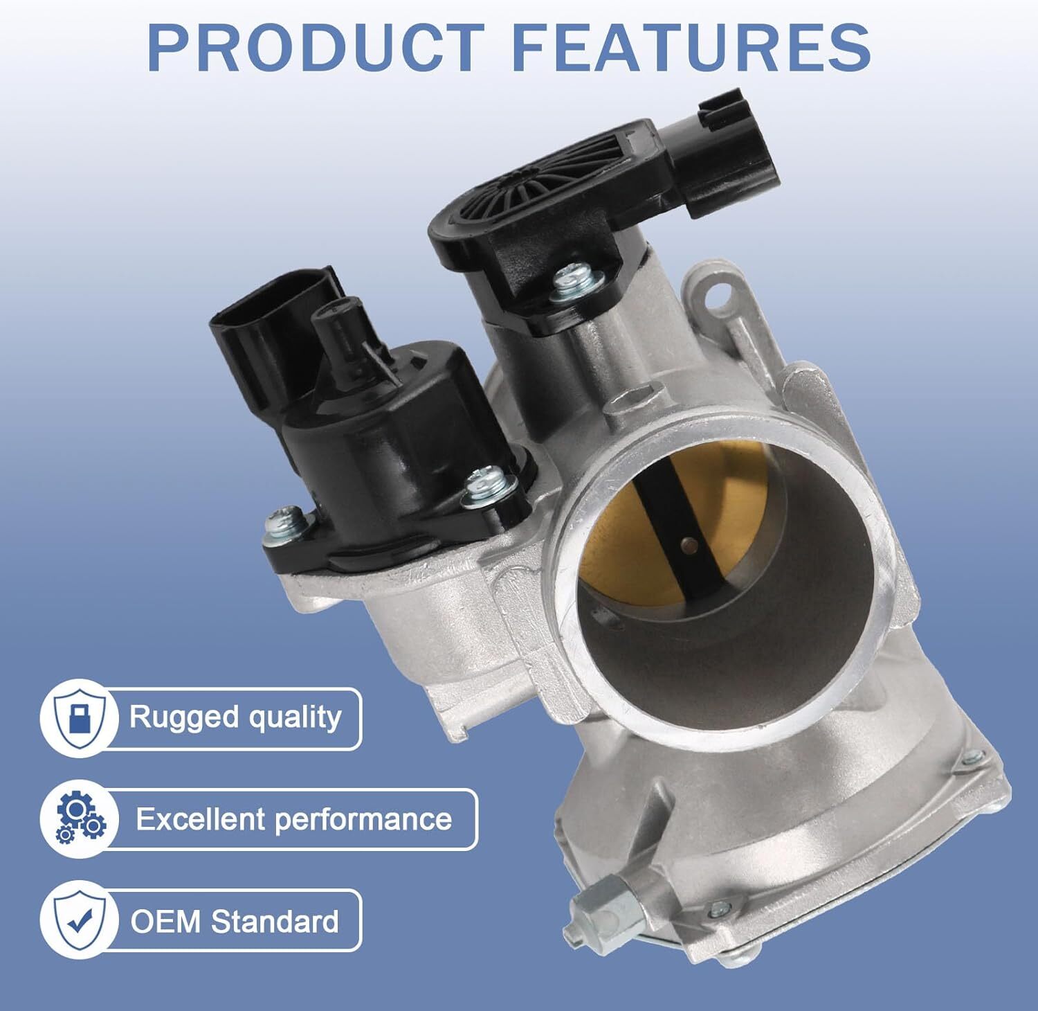 Throttle Body Compatible for Polaris Sportsman Ranger RZR RGR 800 4X4 6X6 800