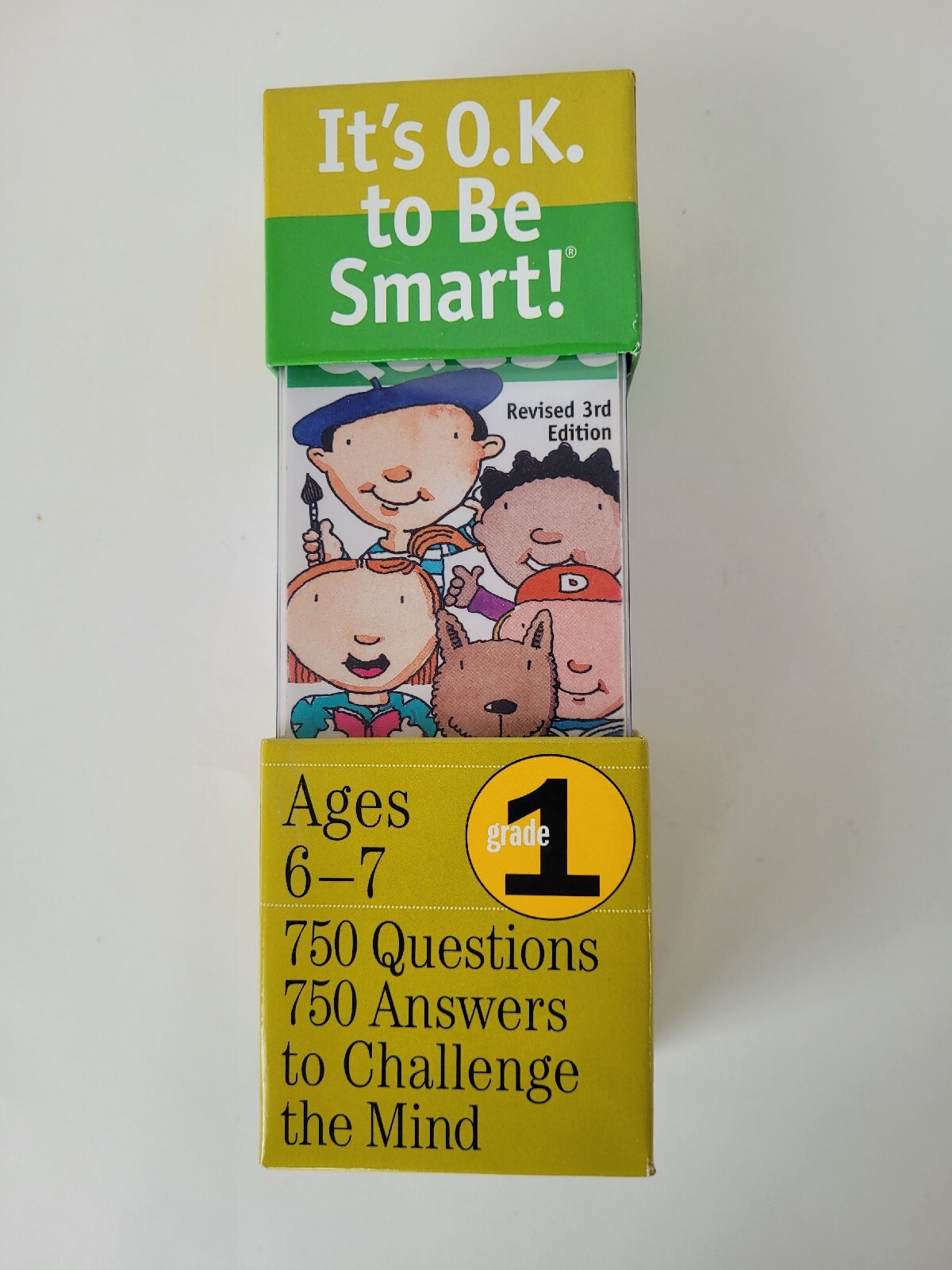 Brain Quest Q&A Cards Grade 1 (Deck 1 & 2) Revised 3rd Edition Ages 6-7