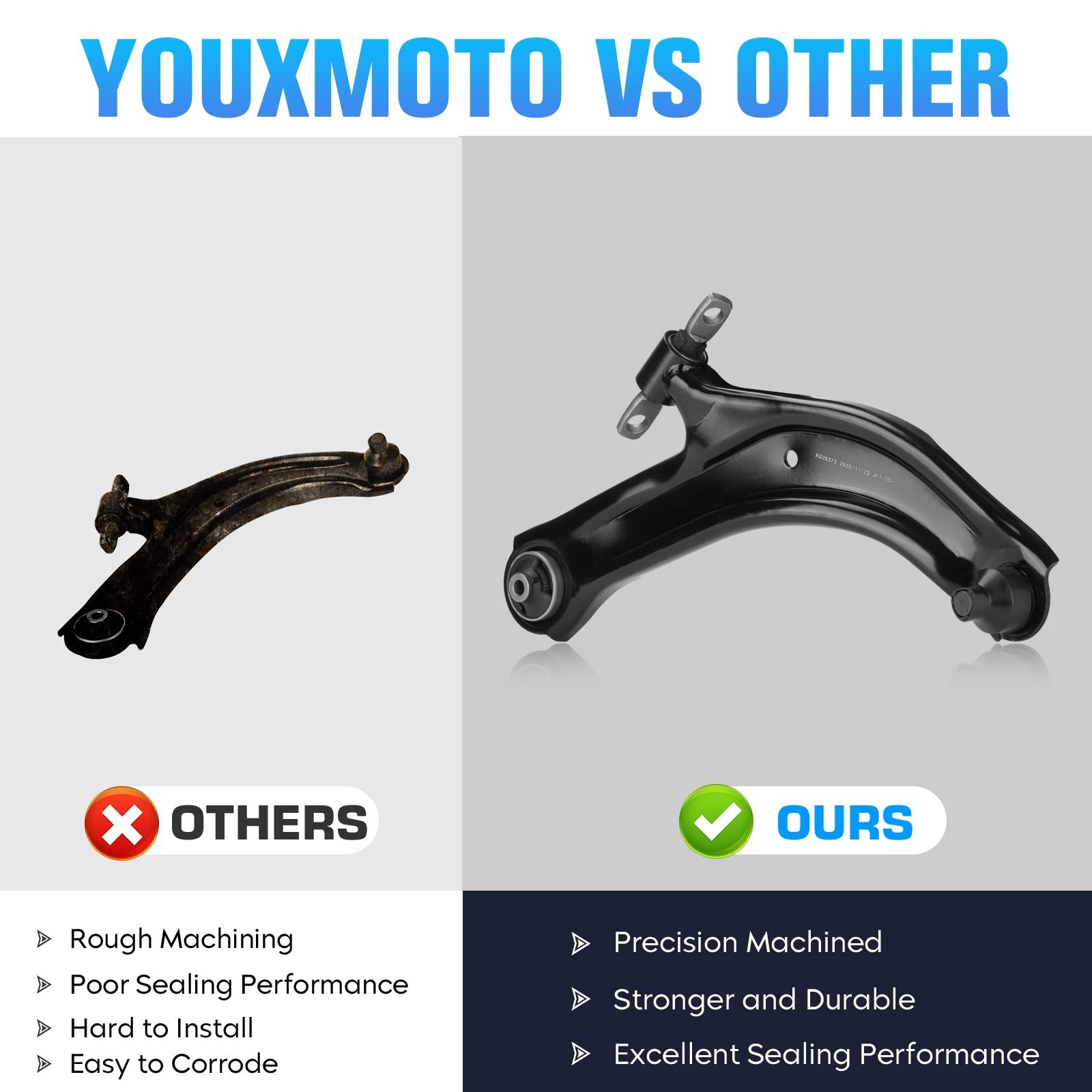 Front Lower Control Arms Fit for Nissan Sentra 2007 2008 2009 2010 2011 2012,…