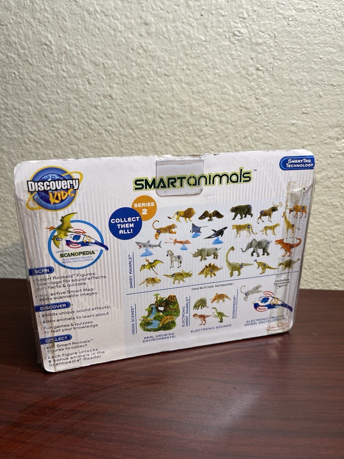 Discovery Kids Smart Animals 2 Pack Series Stegosaurus Rhamphorhynchus