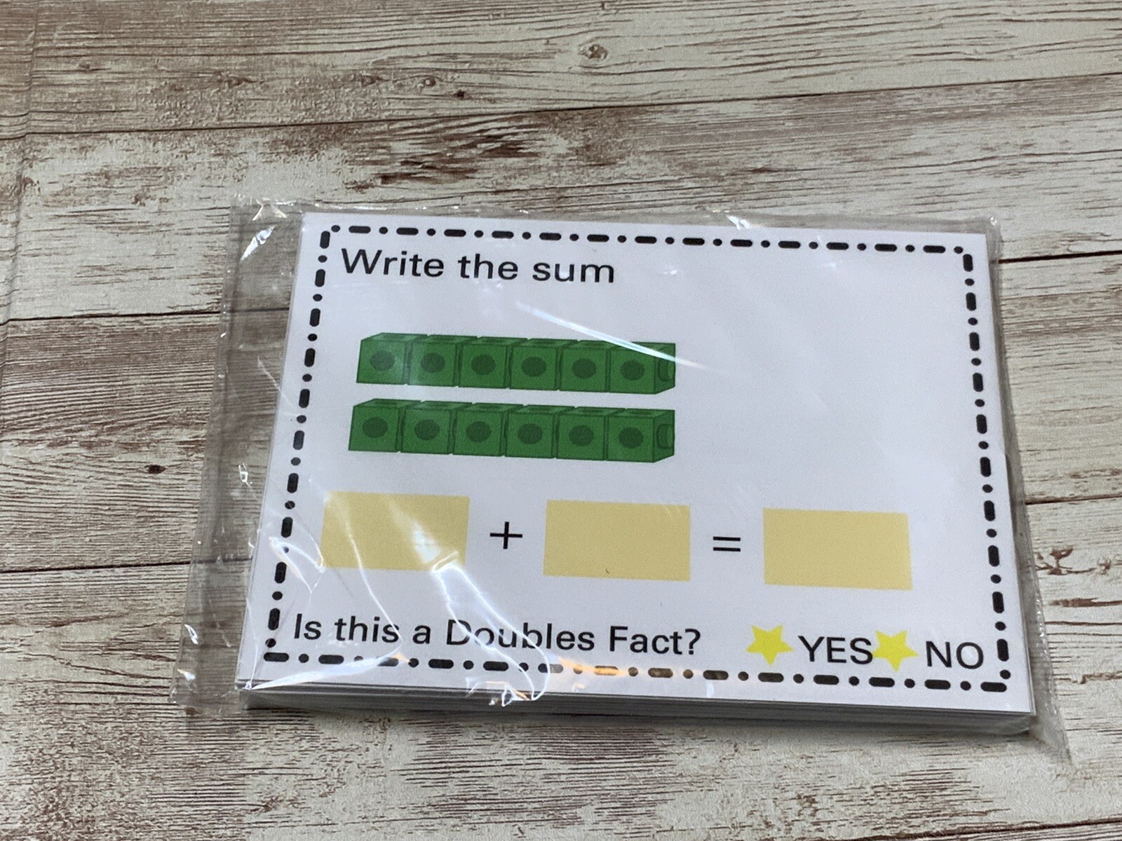 Classroom kit Math Manipulatives For kids – 1st Grade – Dry Erase – Laminated