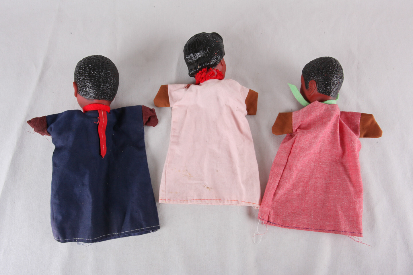 Learning Resources Multicultural African American Hand Puppets, Family of 3