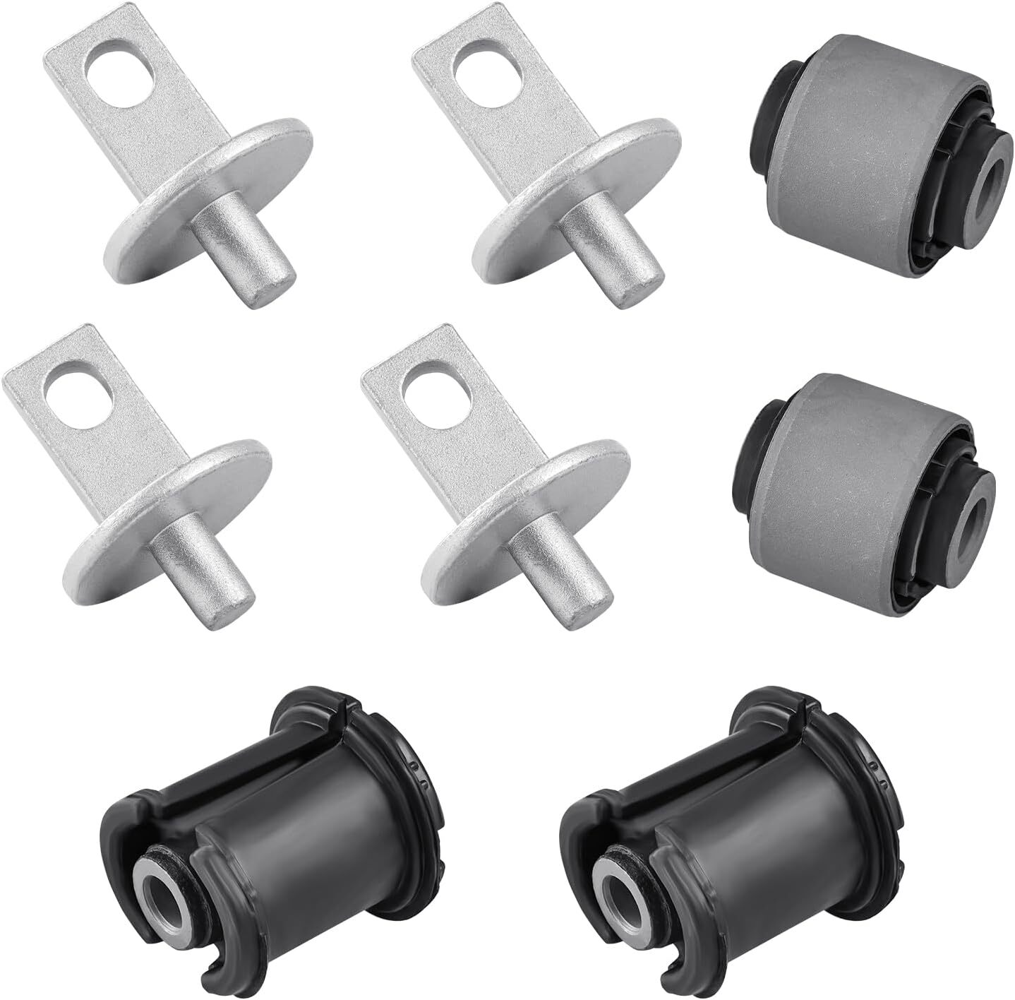 2 Set Rear Axle Control Trailing Arm Bushing Bushes Kit Compatible with Honda