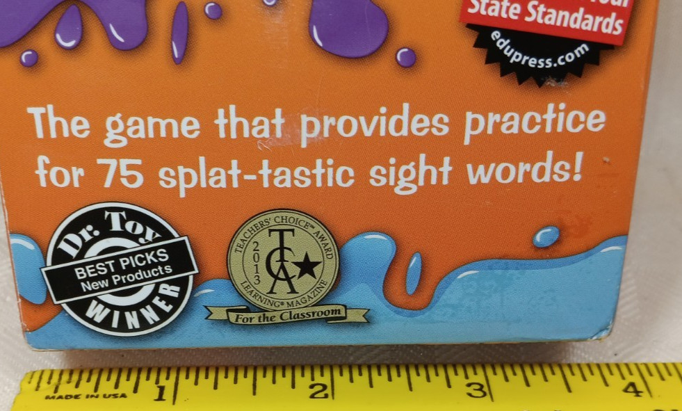 SIGHT WORDS SPLAT!