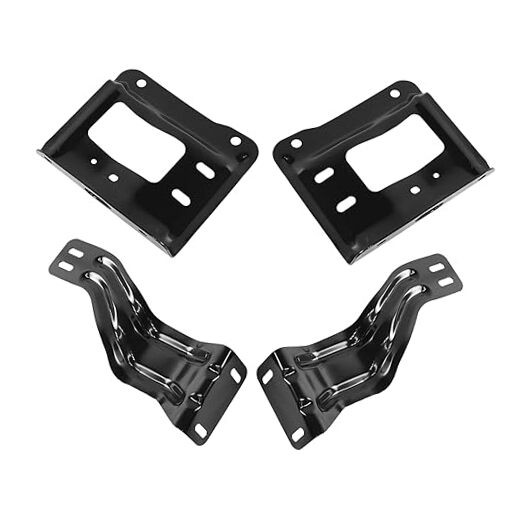 Replacement For 2011-2016 Fo-rd F Set of 4 Front Bumper Bracket Left & Right