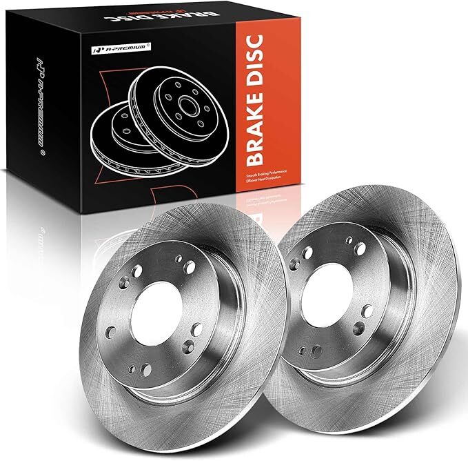 Rear Solid APM 10.24 inch (260mm) Rear Solid Disc Brake Rotors Compatible