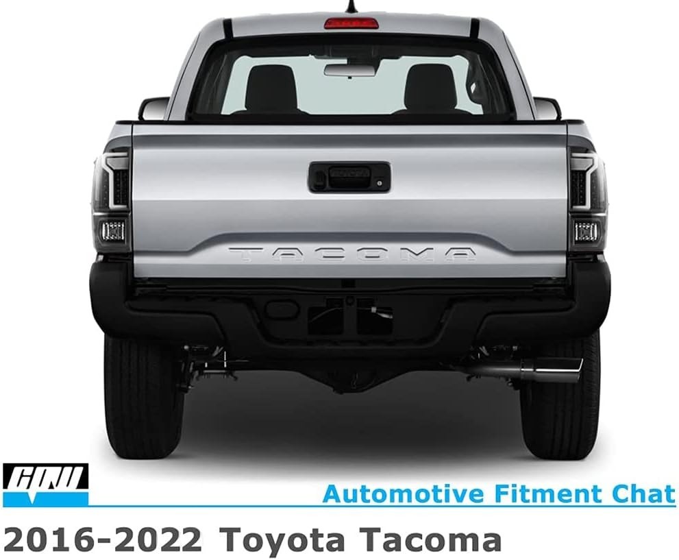 Tail Lights Compatible with [2016-2022 Toyota Tacoma] LED Tube Bar Tail lights..