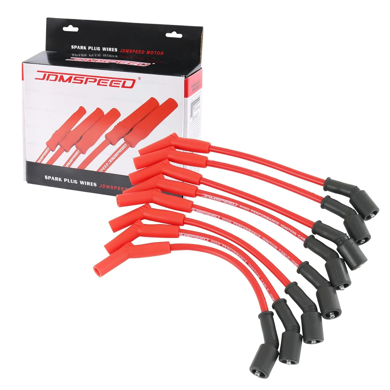 Performance Spark Plug Wire Set for Chevy GMC 8.1L Vortec V8 2001-2007