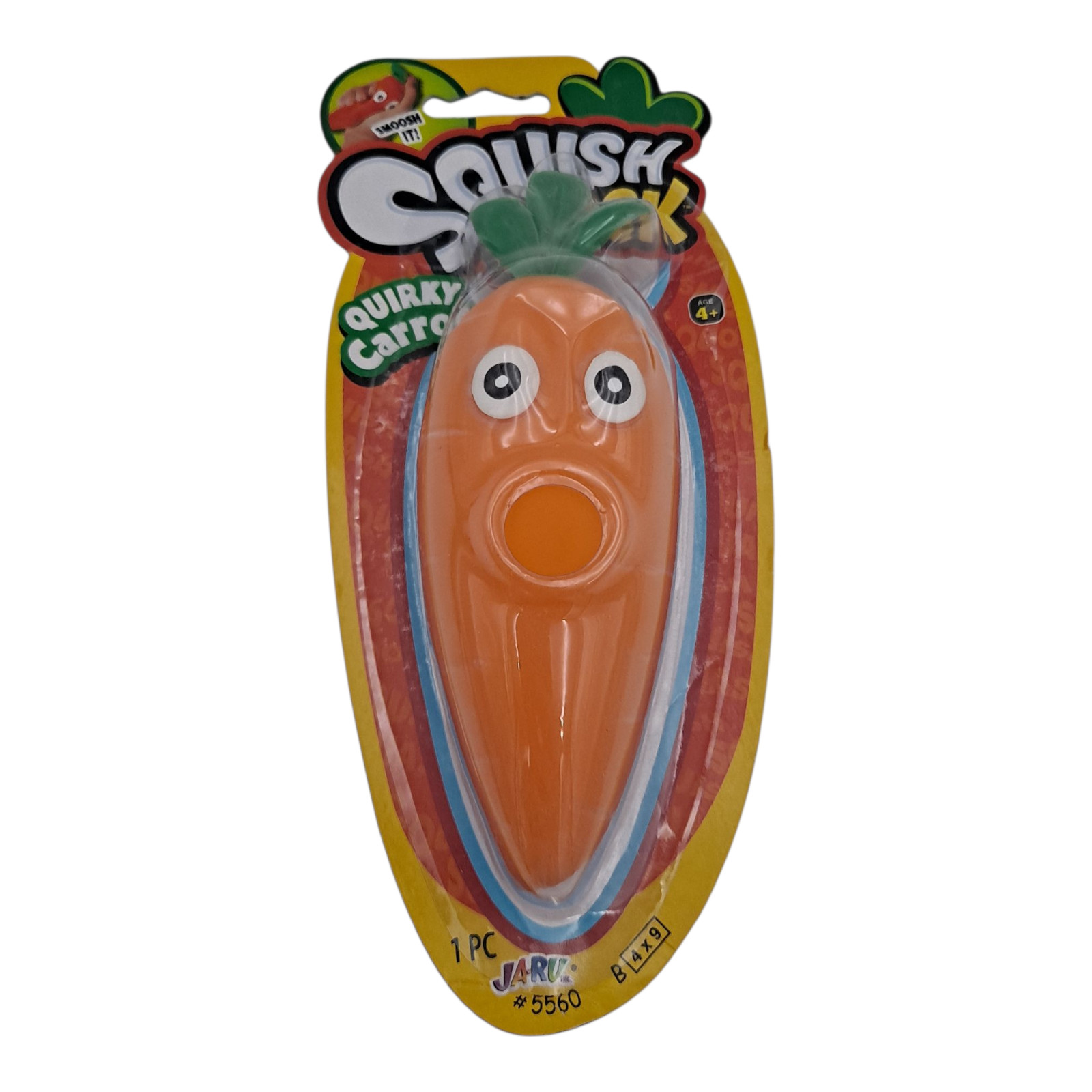 Squishy & Stretchy Scencery Toys (Lot Of 2) Carrot 🥕 Bannana 🍌 For ages 4+