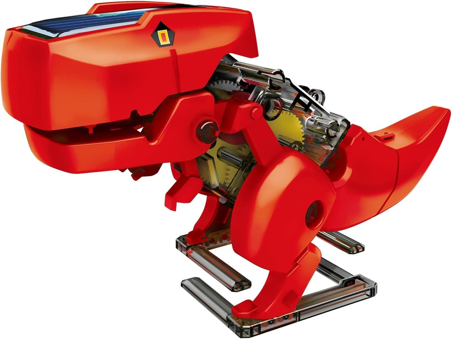 ELEKIT Solar Dinosaur JS-6191, designed like a T-REX, moves forward on two legs