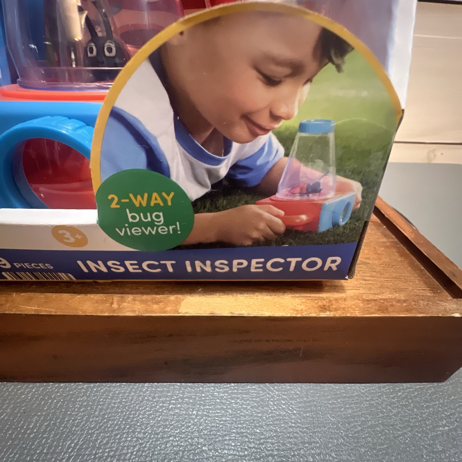 BATTAR Insect inspector Preschool Age- Includes 3Bugs Net Tongs & Inspector-GIFT