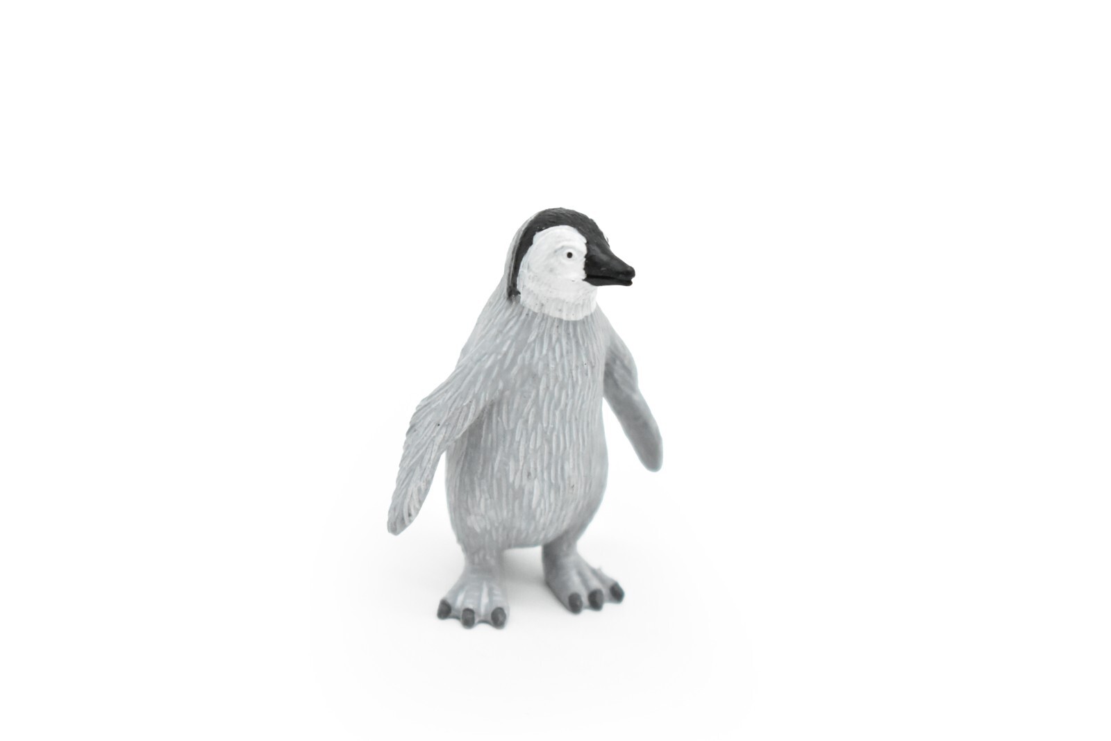Penguin, Emperor Baby, Chick, Very Nice Rubber Reproduction, Hand Painted Toy