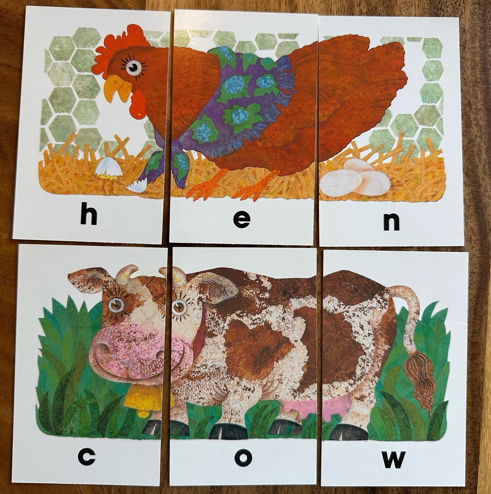 School Zone Publishing, Three-Letter Words Cards, Ages 3+, Spelling, Matching