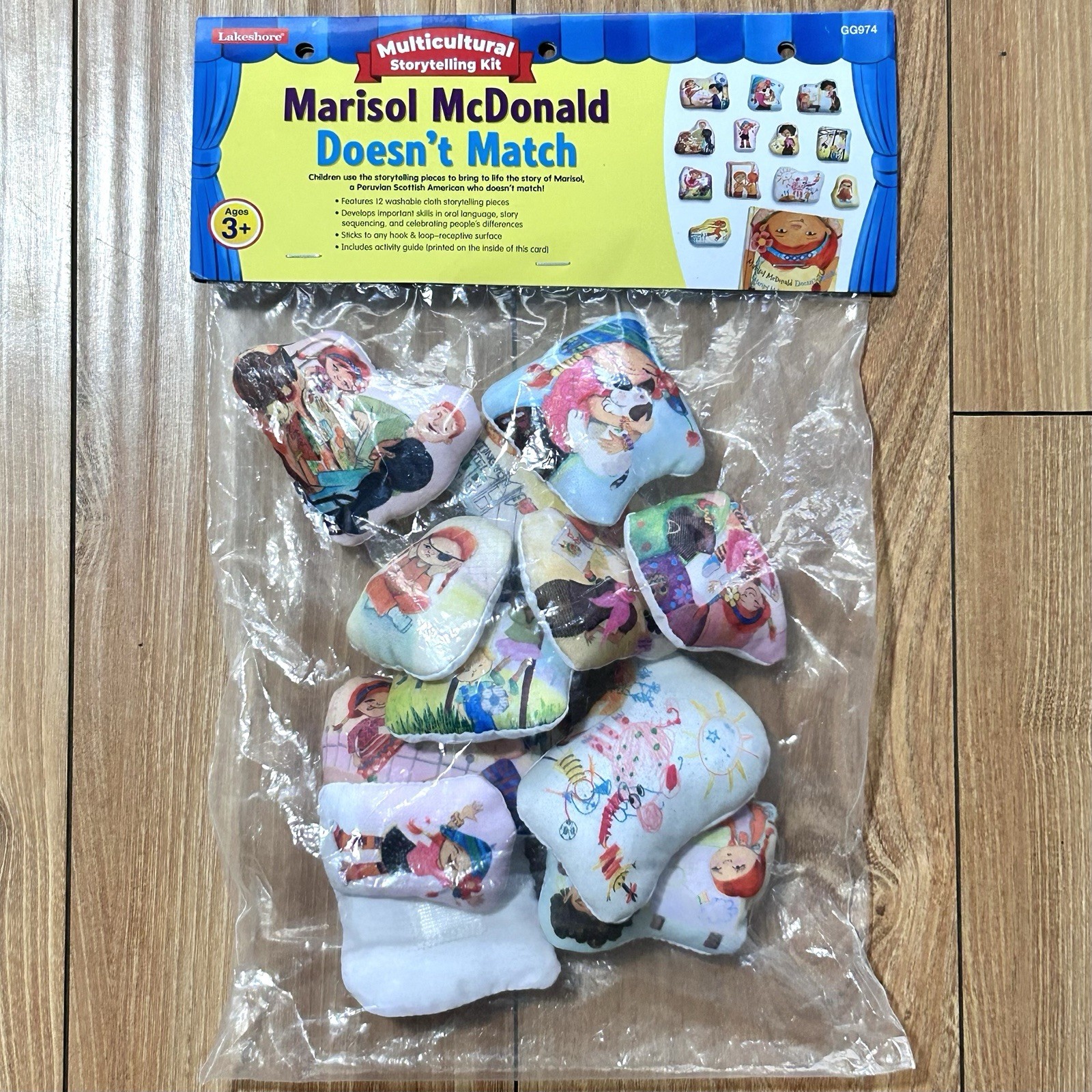 Lakeshore Multicultural Storytelling Kit Marisol McDonald Doesn’t Match GG974