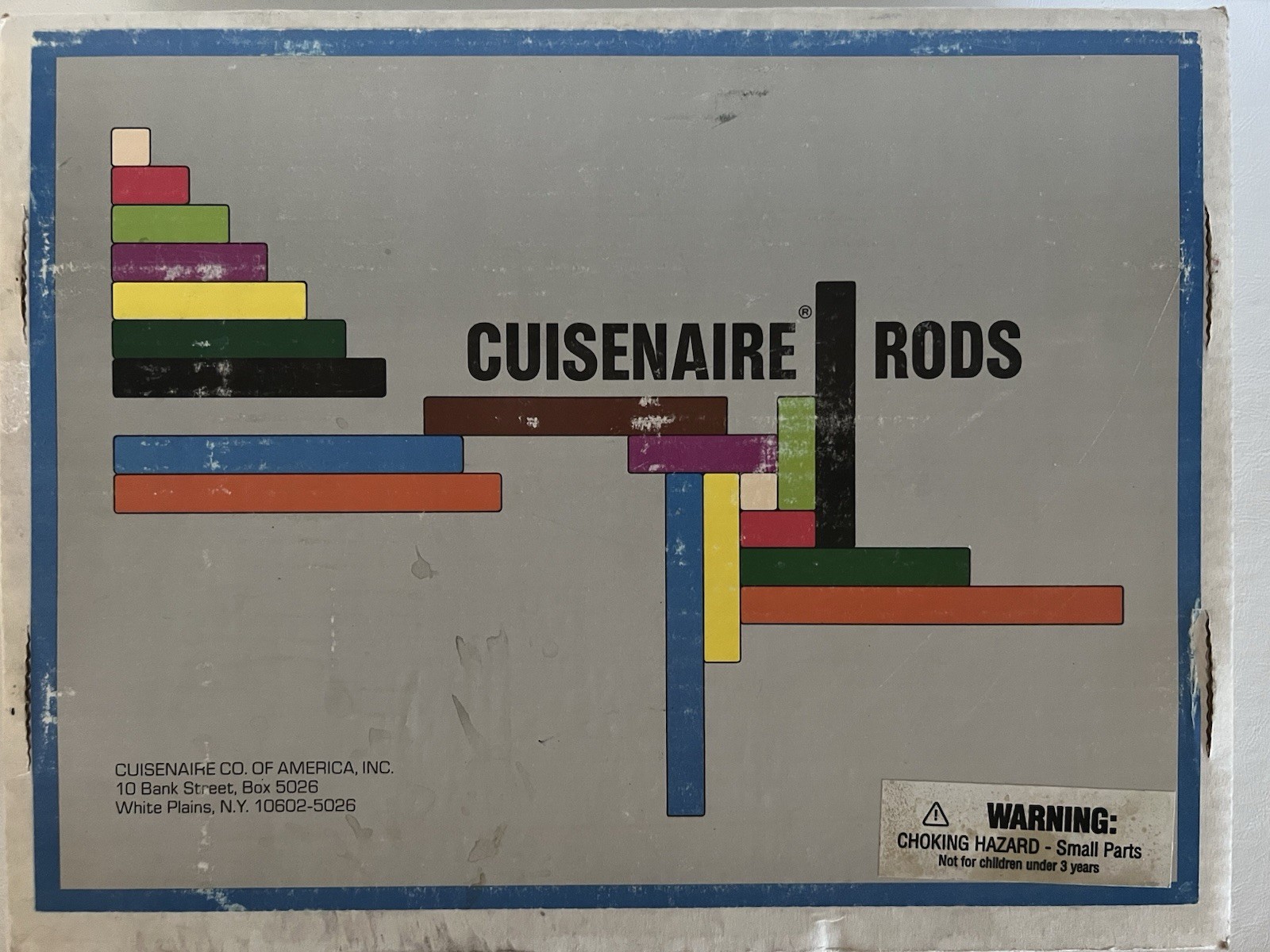 Vintage Cuisenaire Rods Mathematics Made Meaningful Set & Bonus Book, Cards 1977