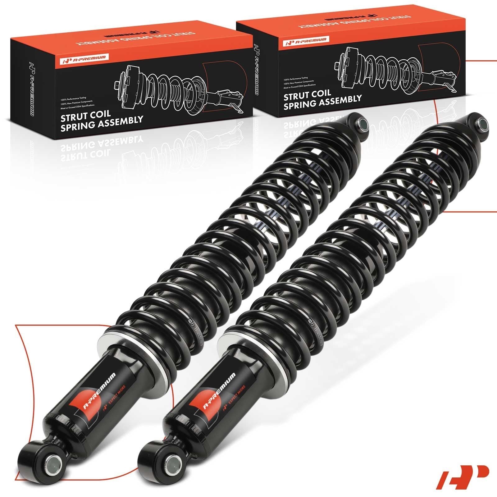 A-Premium Rear Towing Shocks Compatible with Jeep Grand Cherokee 1999-2004, W…