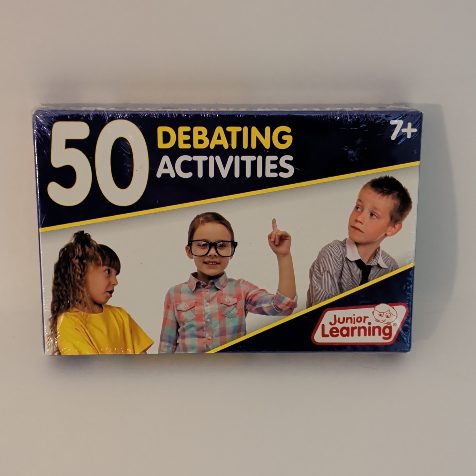 Junior Learning 50 Debating Activities Cards Set Ages 7+ Public Speaking Sealed