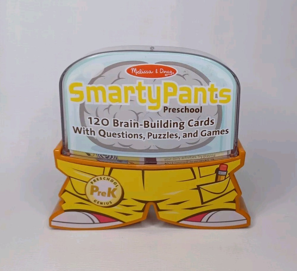 Melissa & Doug Smarty Pants Preschool 120 Educational Questions Puzzles & Games