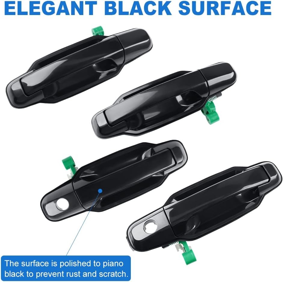 JDMON Front Rear Left & Right Exterior Door Handles Replacement for Kia Sorento