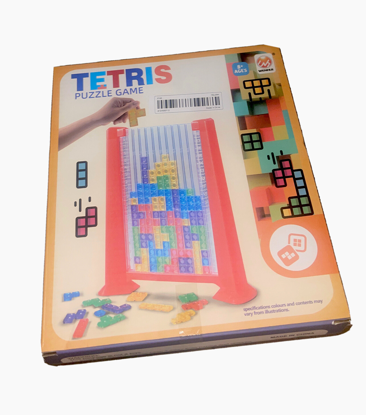 Tetris Puzzle Game Educational for Age 8+ 75 Pieces by Wenhui – BRAND NEW