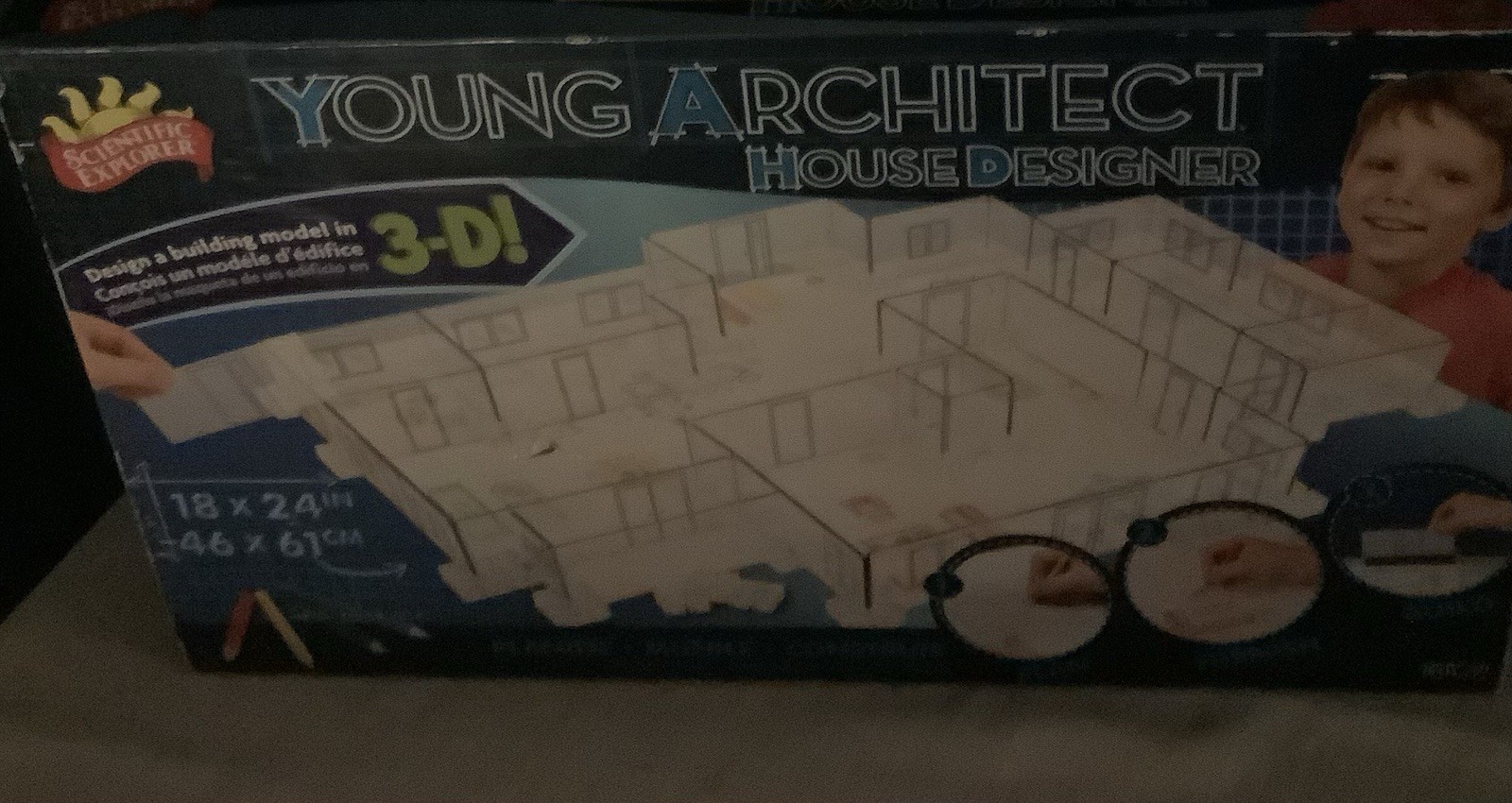 Scientific Explorer Young Architect 3-D Building Set New In Box Read!!!!