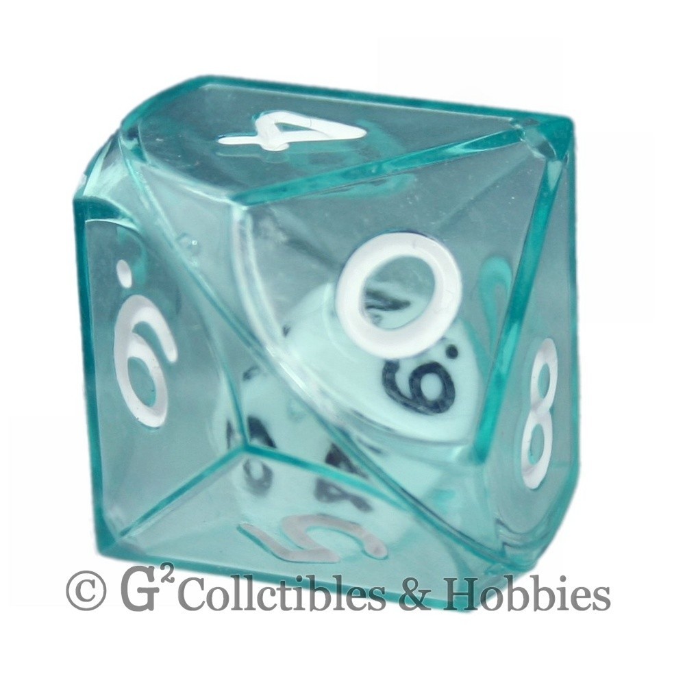 NEW Green Double Dice RPG Gaming D10 Ten Sided Game Die D&D Math