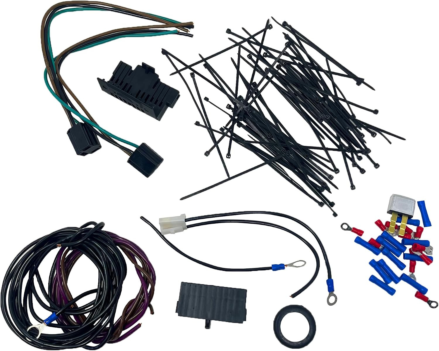 Universal Wiring Harness Kit – 21 Circuit Wiring Harness Standard Color Wire Har