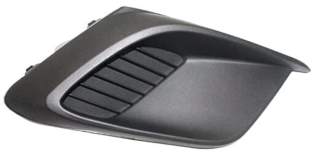 Front Right Passenger Side Fog Light Bezel Cover Grille Trim Black Textured