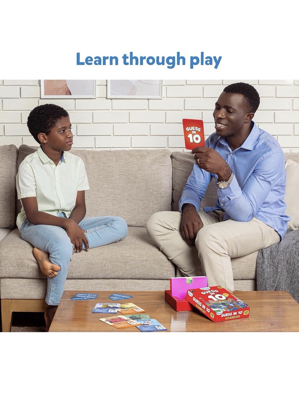 Skillmatics Card Game – Guess in 10 States of America, Educational Toy – NEW
