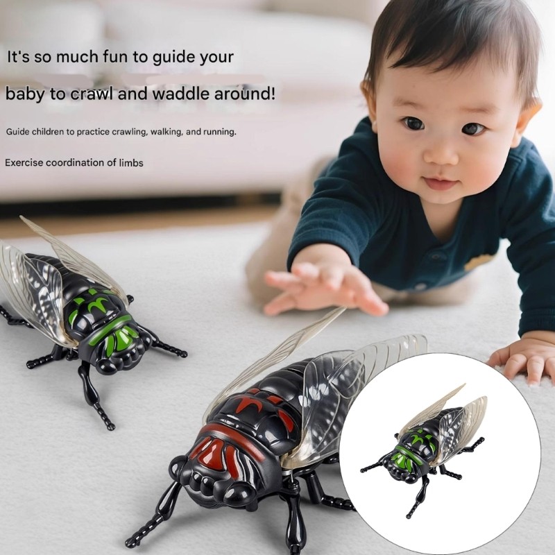 Creative Realistic Wind Up Insect Toy For Laughter Joy And Fun Halloween Toy