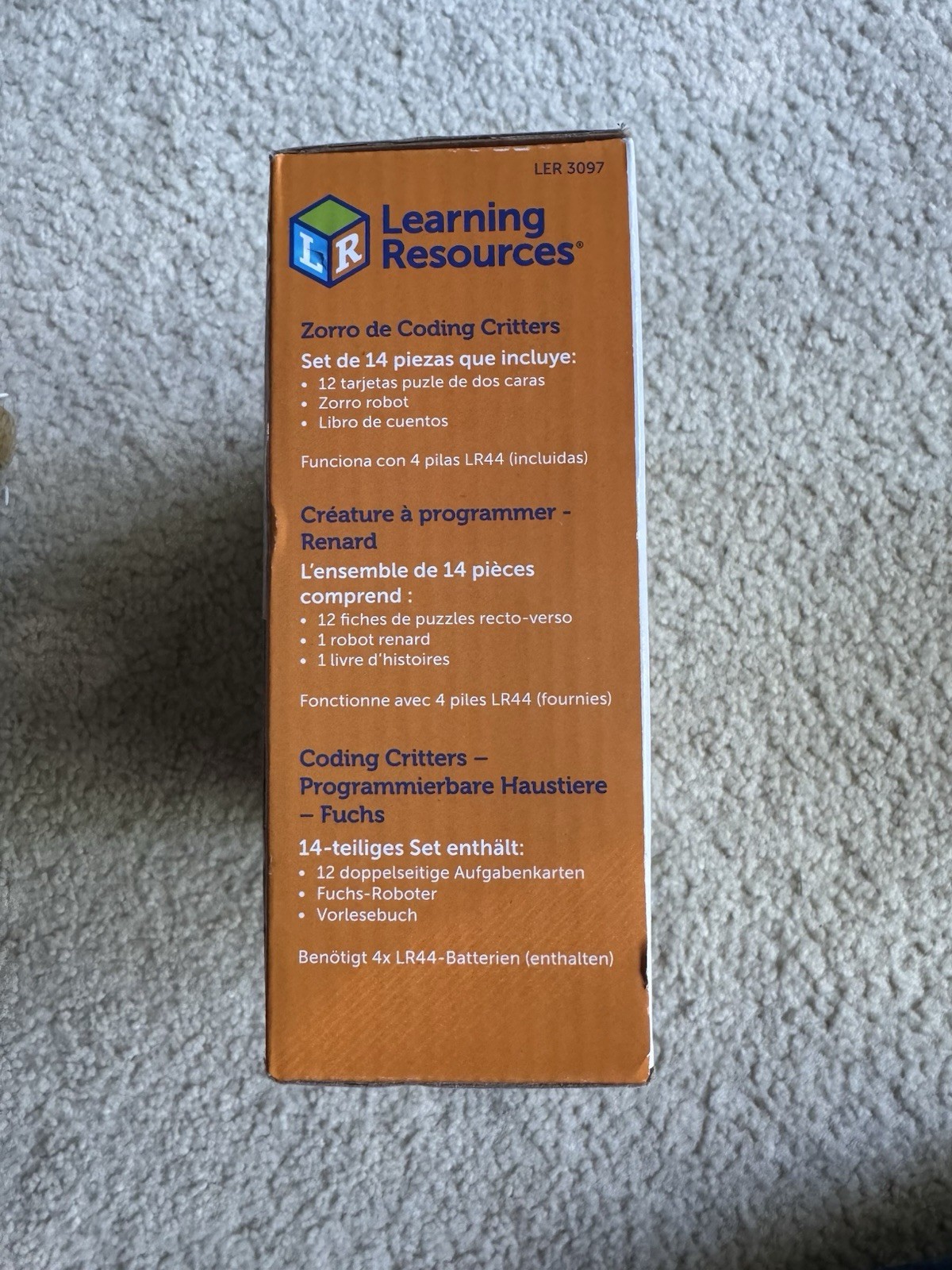 Learning Resources Coding Critters Go-Pets Scrambles the Fox