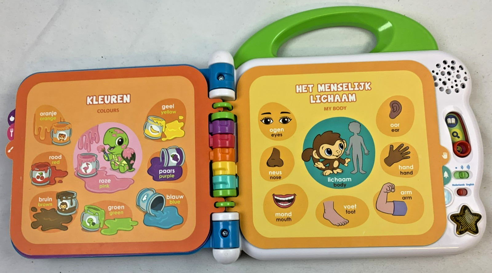 VTech My First 100 Words Book Baby Learning Toy Dutch and English