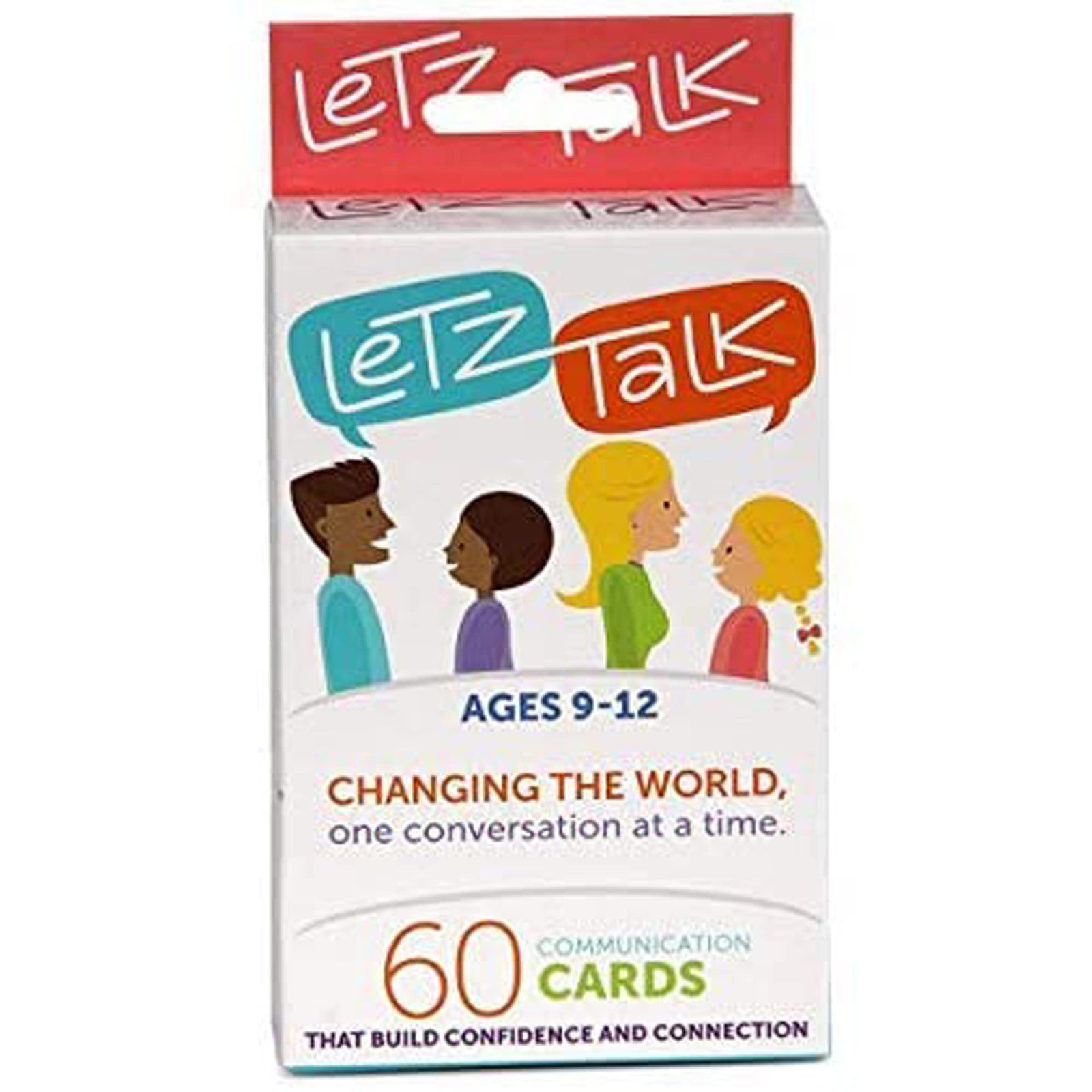 Letz Talk Conversation Starter Cards for Kids Ages 9 to 12 Develop Communicat…