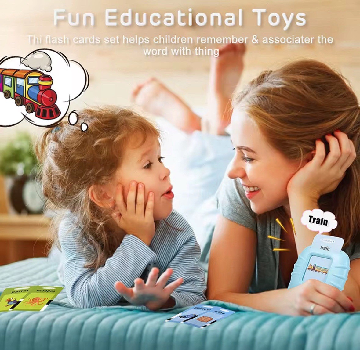 Toddler/Child Educational Talking Flashcard Language Card Reader 510 Sight Words