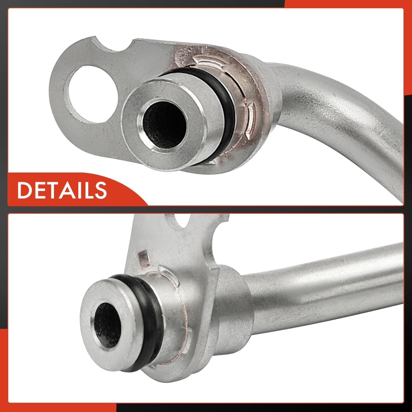 A-Premium Turbocharger Coolant Line Compatible with Ford F-150 F150 2017-2021…