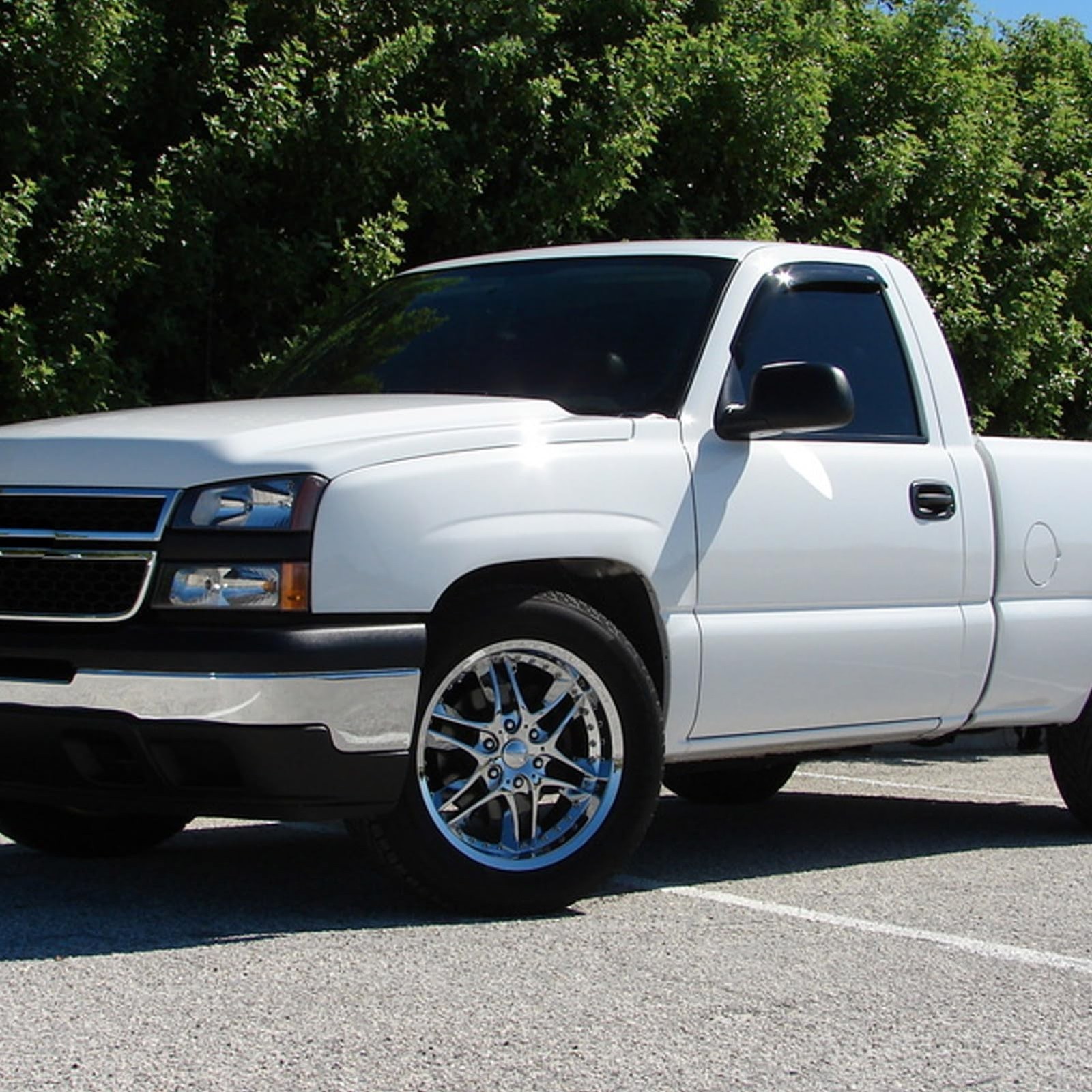 Window Rain Guards for 1999-2007 Sierra/Silverado 1500/2500/3500, Window Vent…