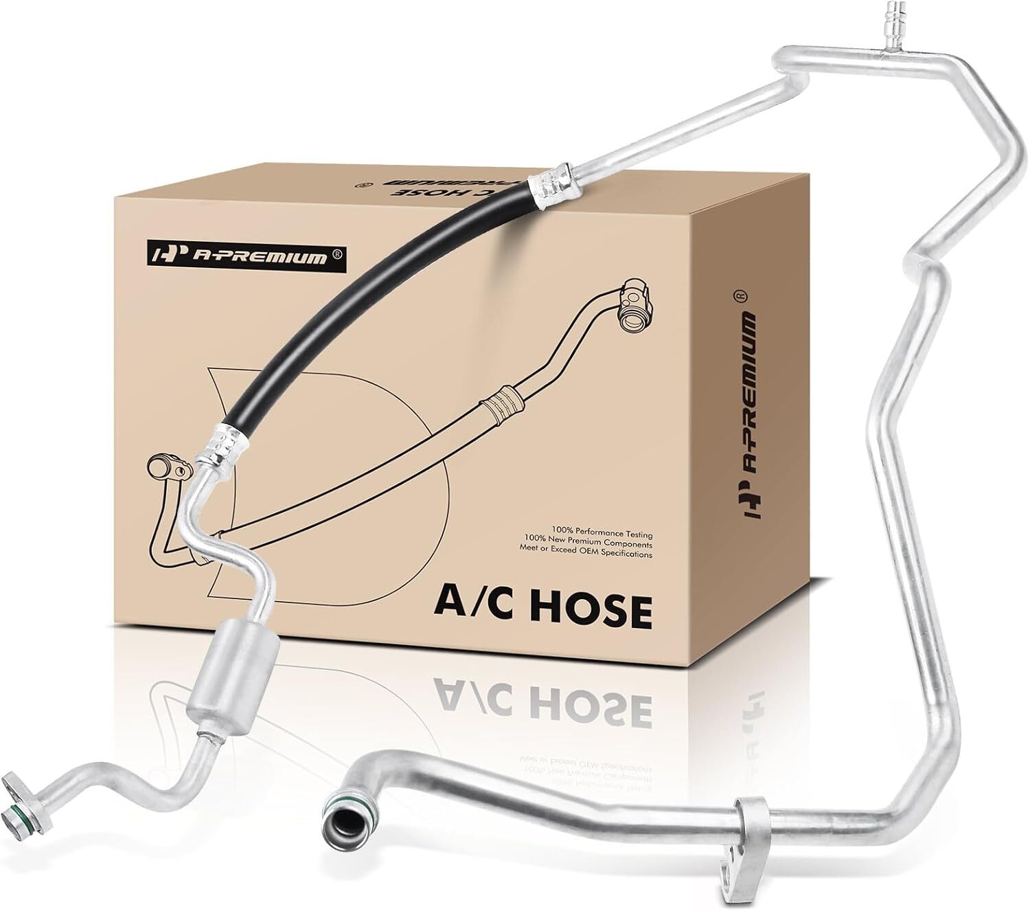APM A/C Suction Line Hose Assembly Compatible with Nissan Rogue 2015-2019