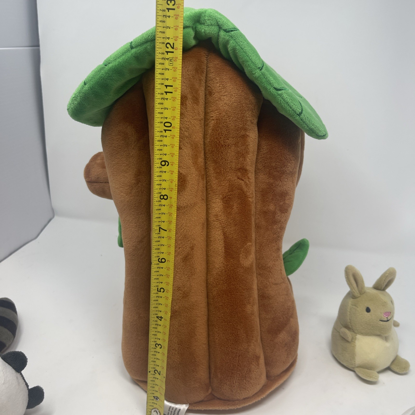 LAKESHORE LEARNING Forest Friends Treehouse Plush Toys 4 Animals Learn & Play