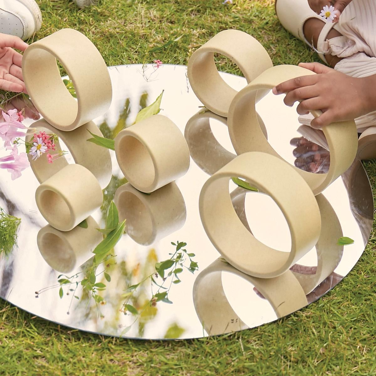 Kaplan Early Learning Discovery Circles – Natural – 6 Pieces