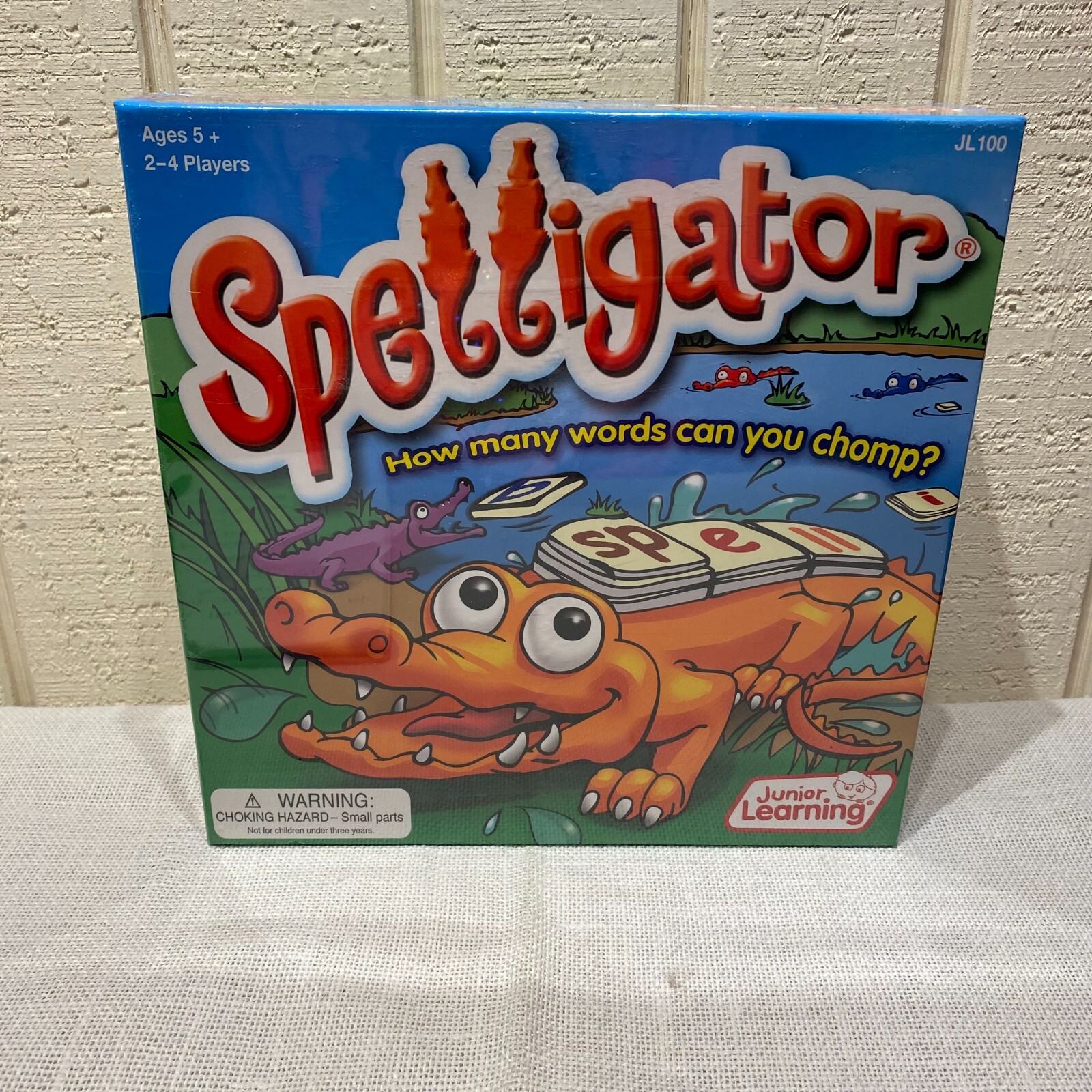 Junior Learning JL100 Spelligator Word Building Game For 2/4 Players Ages 5+ NEW