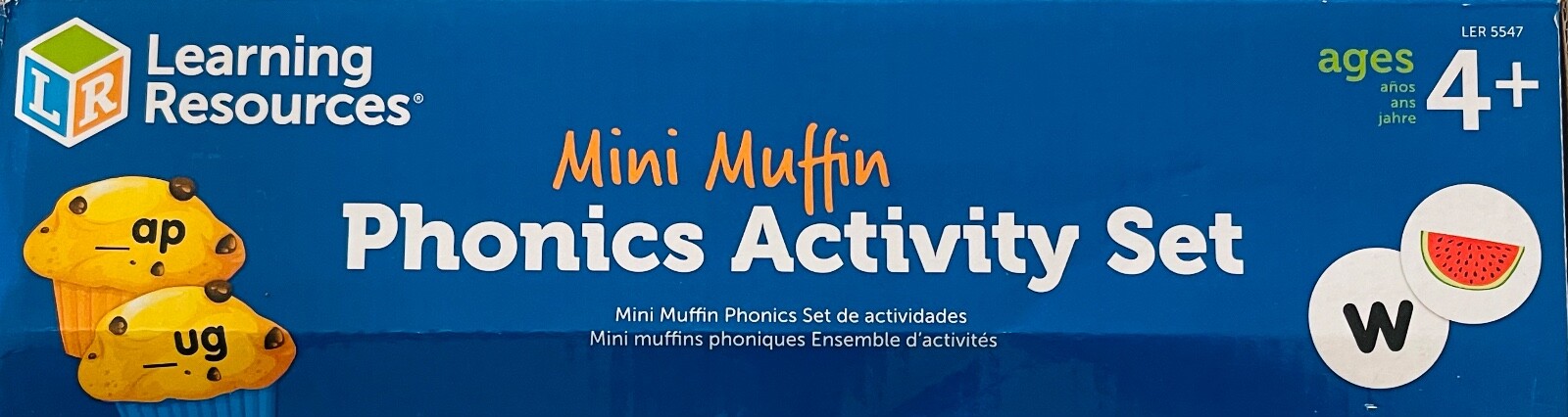 Learning Resources Mini Muffin Phonics Activity Set ABC Learning Preschool Toys