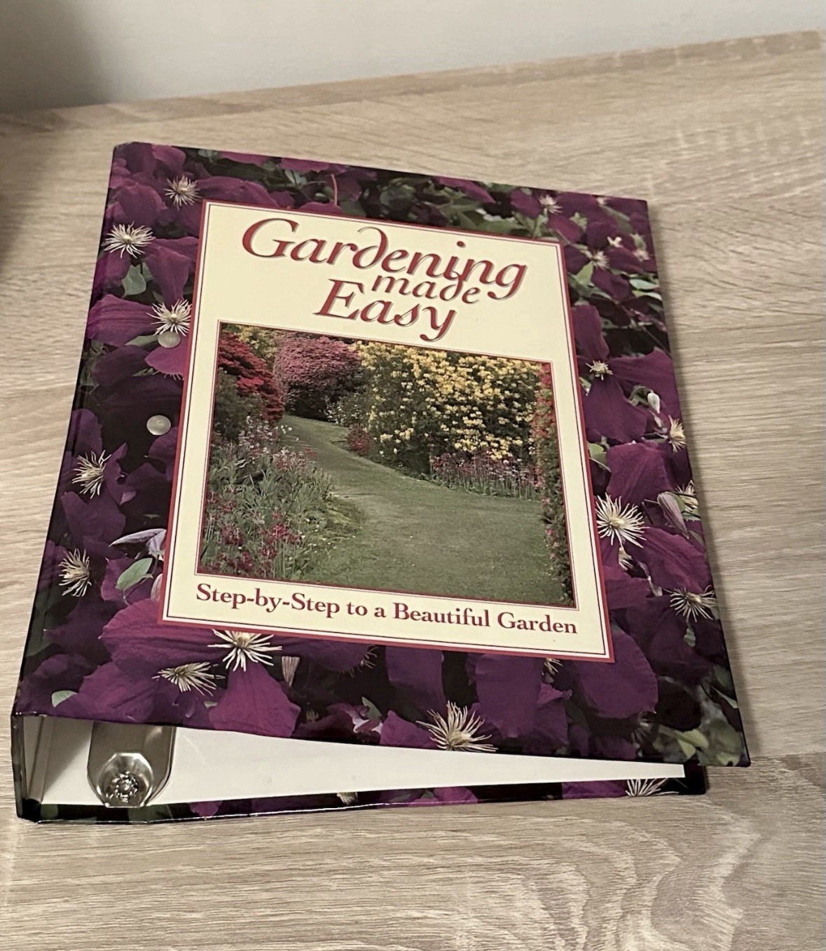 Vintage Binders Lot Wildlife Explorer & Gardening Made Easy 3 Ring Reference 90s