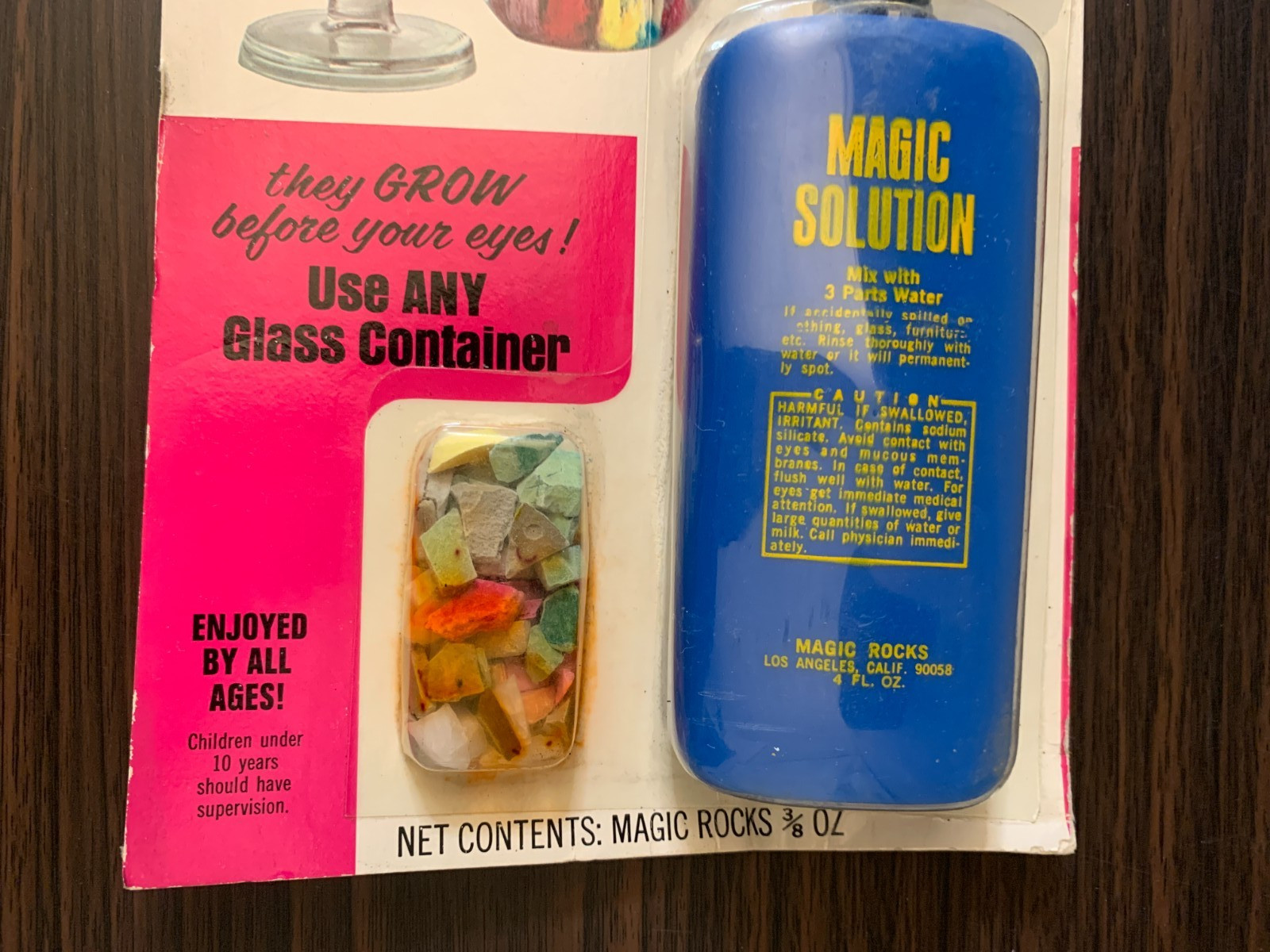 Sealed Vintage 1974 Magic Rocks