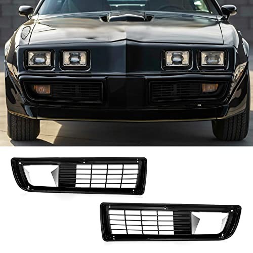 AMSRPAC Front Bumper Grille Cover,Front Lower Bumper Grill Cover Replacement