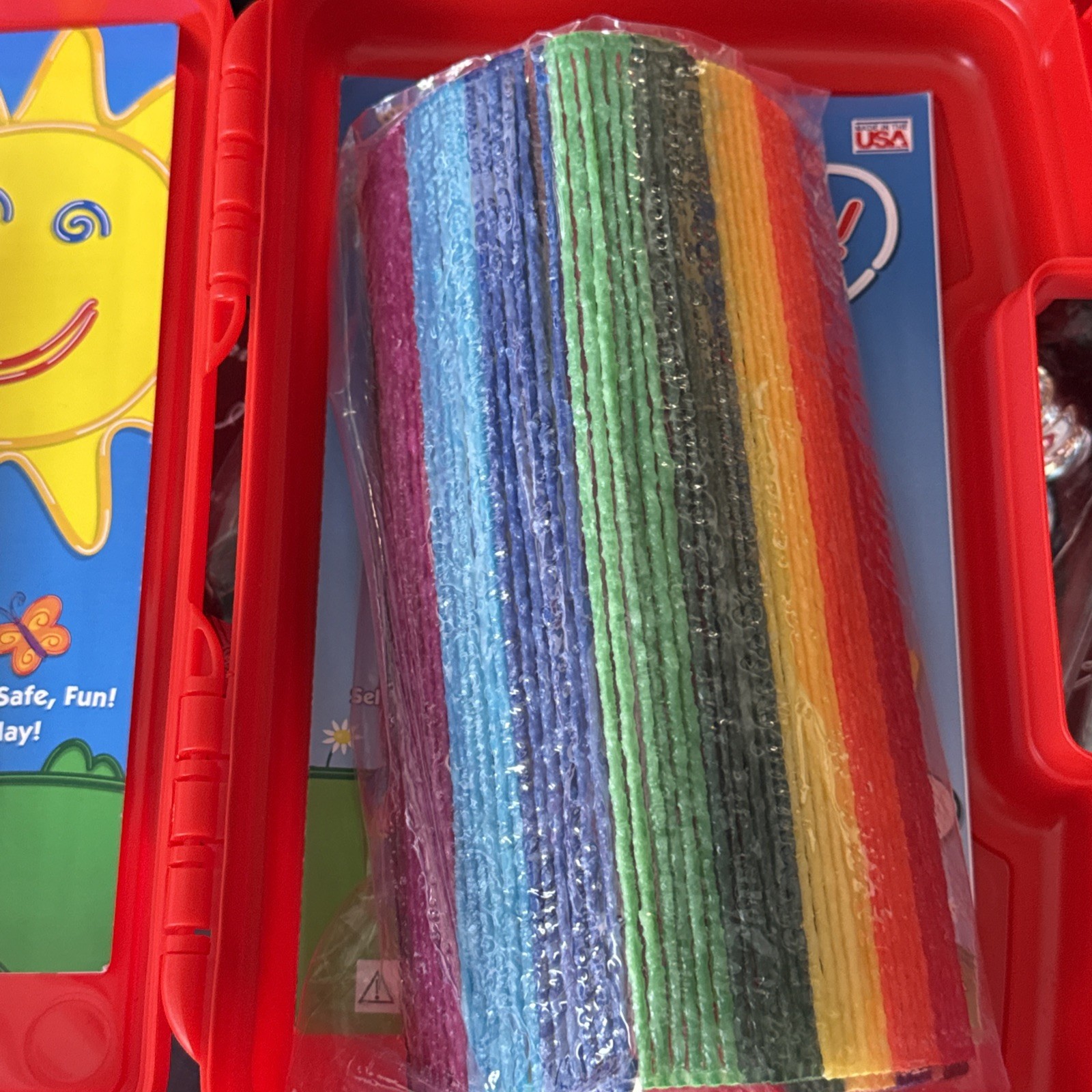 Wikki Stix Wax Craft Sticks Set w/ Carrying Case
