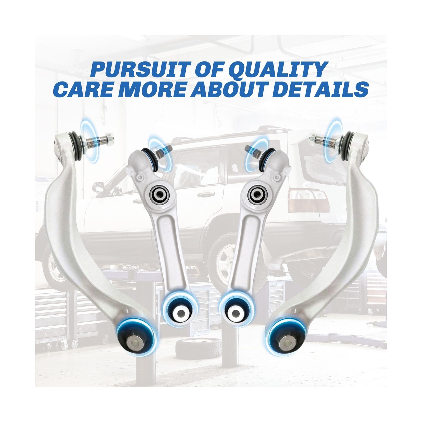 Suspension Control Arm Kit Compatible with BMW 5 6 Series F06 F10 F11 F12 F13…