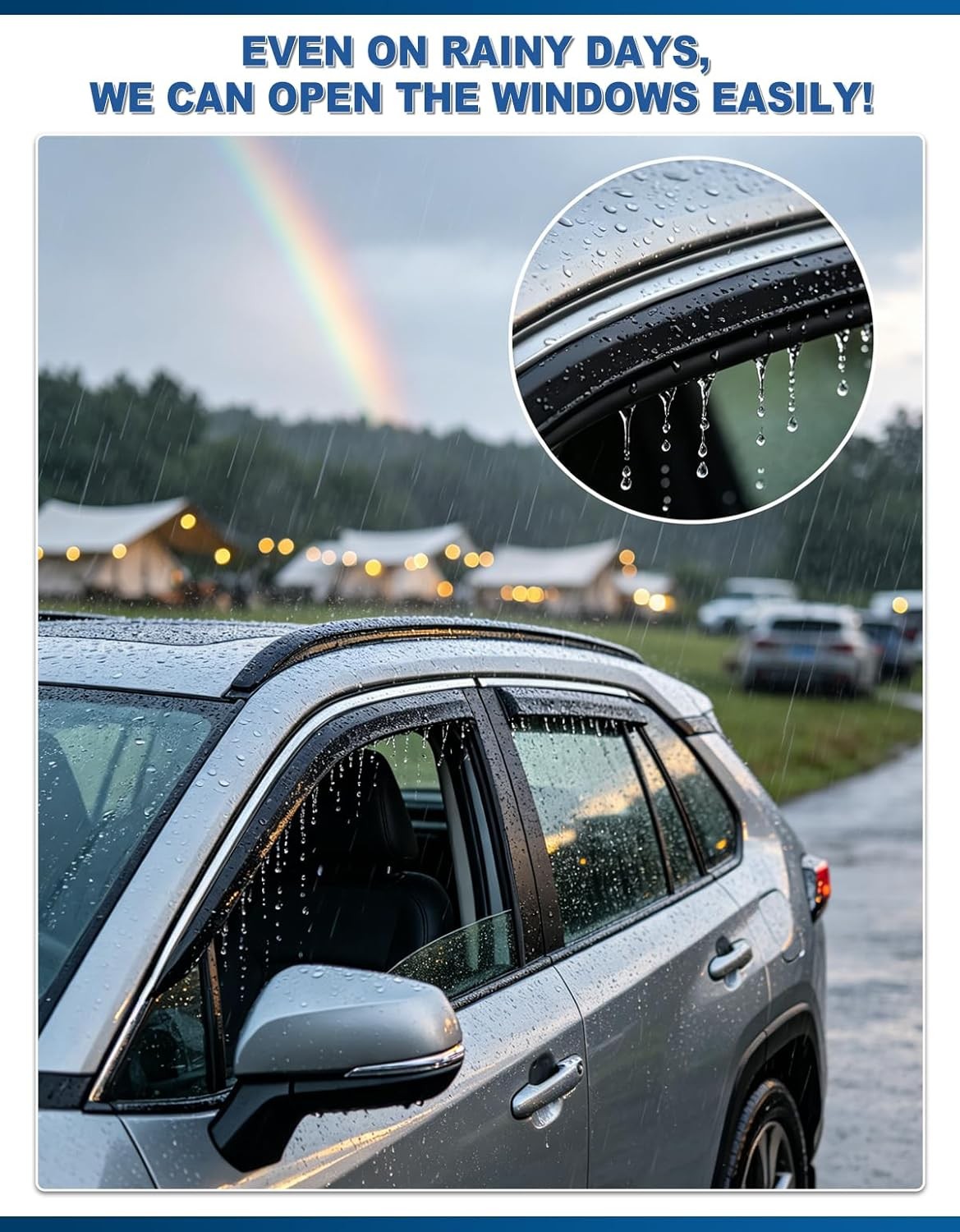 Tacoma Rain Guards 2016-2023 Window Visors