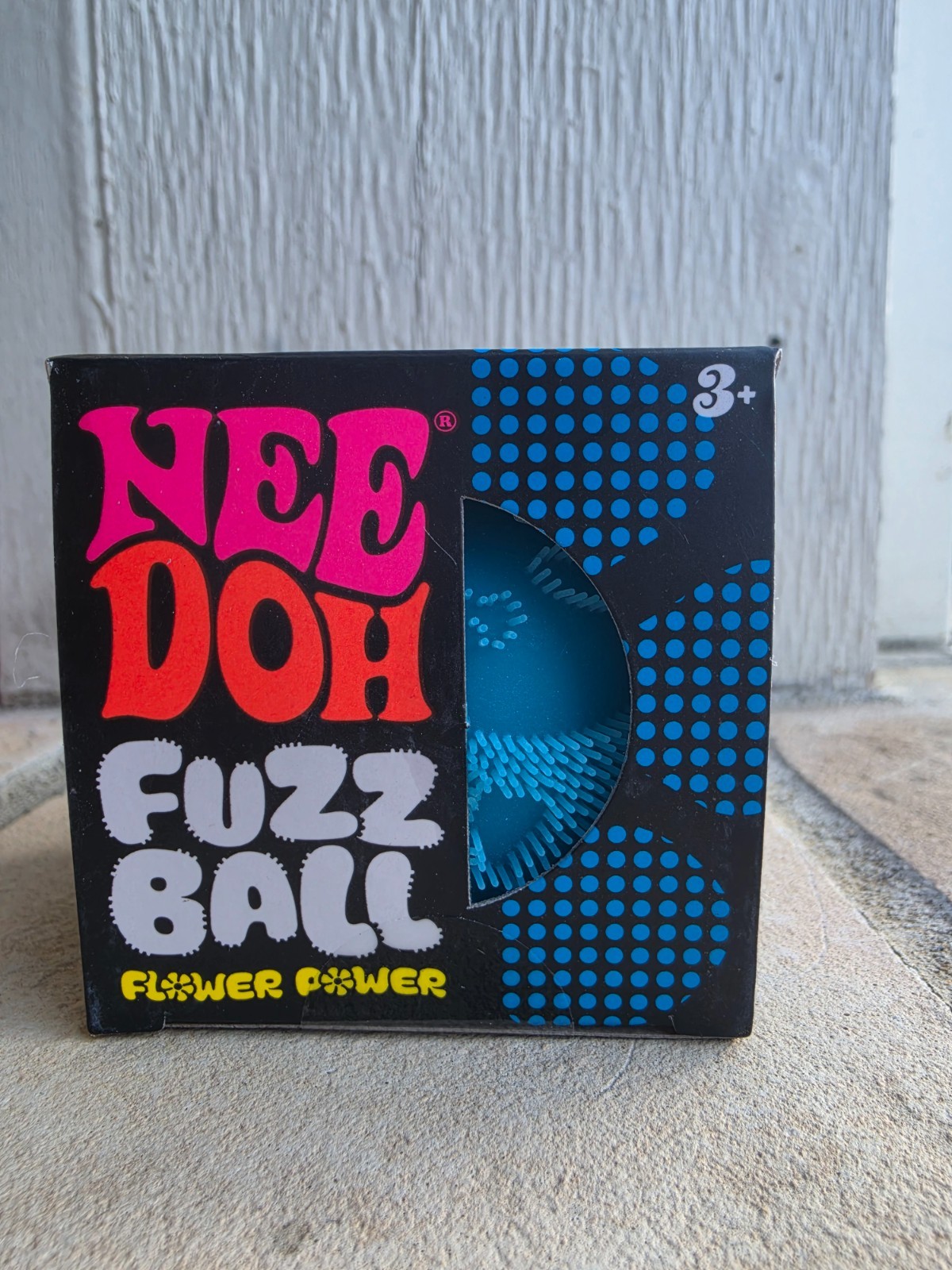 NeeDoh Fuzz Ball – Blue Flower Power