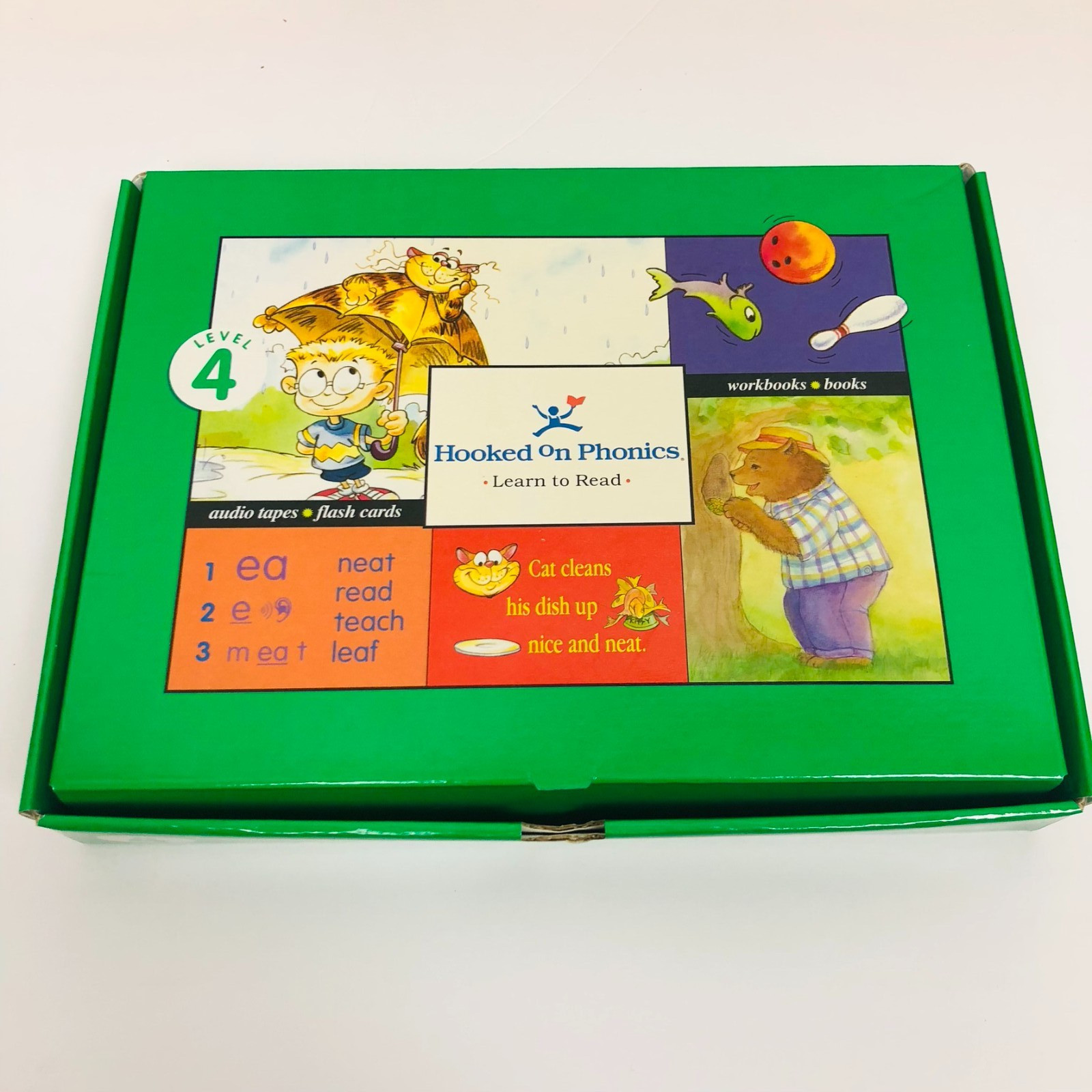 Hooked on Phonics: Learn to Read (Level 4) Complete Homeschooling Cassette Tapes